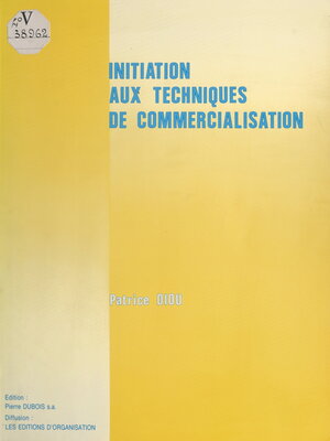 cover image of Initiation aux techniques de commercialisation
